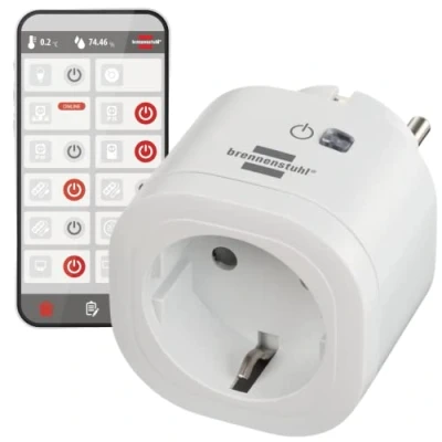 Image de Brennenstuhl Adapt. WiFi blanc