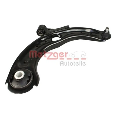 Image de METZGER 58114802 Bras de suspension avec rotule suspension, support en caoutchouc Essieu avant droit, inférieur barre oscillant transversal
