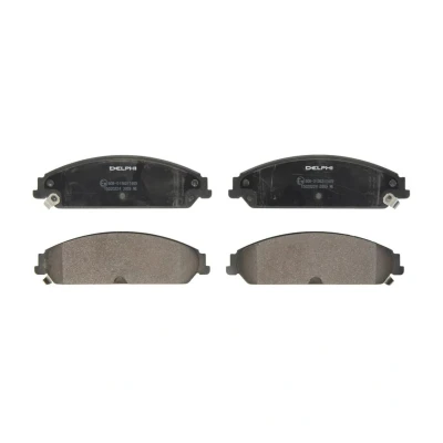 Image de DELPHI LP2033 Jeu de plaquettes frein avec indicateur d&#039;usure tôle anti bruit sans accessoires CHRYSLER: 300C Berline, Touring
