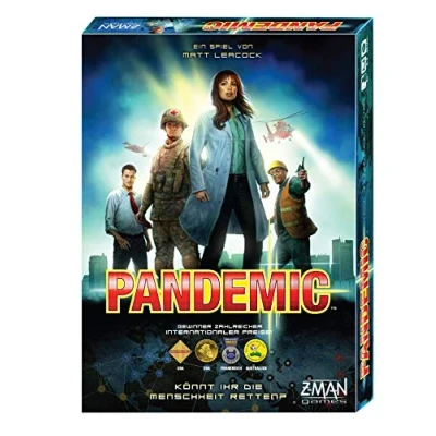 Image de ZMan 691100 Jeu de société coopératif Pandemie Single Langue allemande
