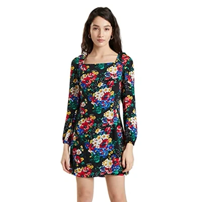 Image de Desigual Vest_nilo Robe décontractée, Multicolore, Taille S Femme