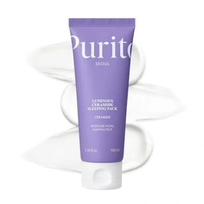 Image de PURITO Dermide Cica Barrier Pack de couchage 2.7 fl.oz 80ml céramide et centella, crème nuit, type sensible, enveloppement hydratant