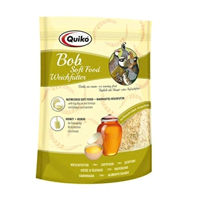 Image de Quiko Bob 1kg Nourriture Molle pour cailles, faisans, différentes espèces de Poules &amp; Oiseaux Sol