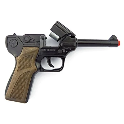 Image de Gonher 124/6 Pistolet de Police avec 8 Coups Noir
