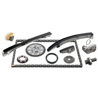 Image de FEBI BILSTEIN 178312 Jeu de distribution à chaînes Simplex, Chaîne fermée MAZDA: 3 3/5 portes, CX 5 I, 6 Break