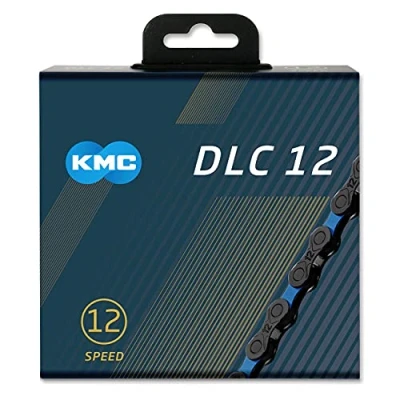 Image de KMC Cat. X12 DLC BLK/BLU 126L Accessories Adulte Unisexe, Noir/Bleu, U