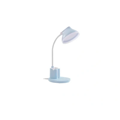 Image de Lindby lampe de table LED Zephyra, bleu, CCT, intensité variable