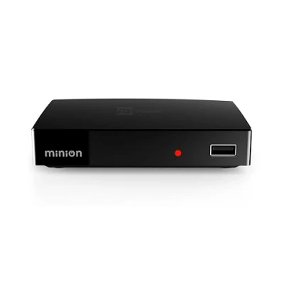Image de Décodeur DVB T2 HEVC TELE SYSTEM MINION Lecteur multimédia Télécommande incluse EPG actualisé
