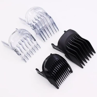 Image de peigne à cheveux compatible avec rasoir Philips HC5610 HC5612 HC5630 HC5632 HC5690 HC5691 HC7650 ; de 3 15 mm barbe effilé (1 lot/4 pièces)