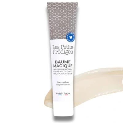 Image de Baume Magique Multi Usages Sans Odeur Tube 20ml Soin Hydratant Corps Visage Cheveux 100% Naturel Tout Type de Peau Made in France Non Testé sur Animaux Emballage Recyclable LES PETITS PRODIGES