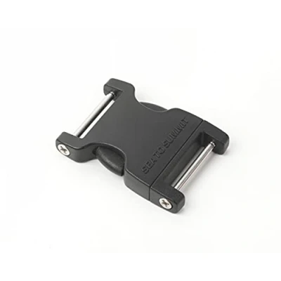 Image de SEATO SUMMIT AFRB15SRPP Hebilla liberación Lateral 15mm 2pin Mixte, Noir (Black), Taille Unique