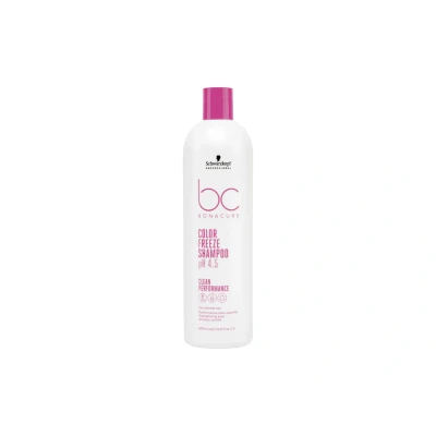 Image de Schwarzkopf Shampooing BonaCure Color Freeze Shampoo pH 4.5 500 ml Pour cheveux colorés