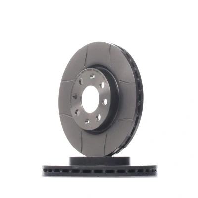 Image de BREMBO 09.5843.77 Disque de frein 257 22 4 fendu, ventilé l&#039;intérieur revêtu avec vis/boulons OPEL: Corsa D 3/5 portes, E Adam