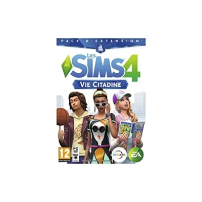 Image de Les Sims 4 Vie Citadine (EP3) Pcwin Code dans la Boite Jeu Vidéo Français Livre d’occasion Correct