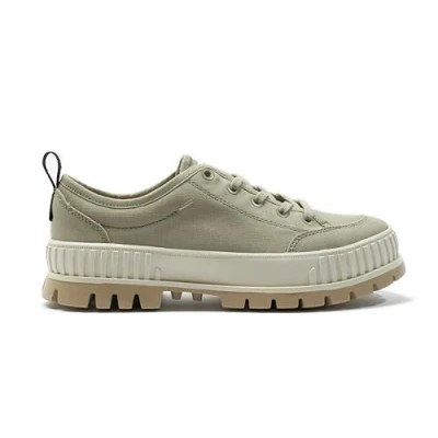 Image de Palladium Pallashock Unisex Baskets basses, Taille: 45, Eucalyptus Coton
