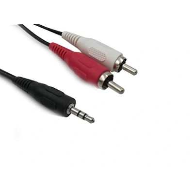 Image de LINEAIRE A200G Câble Jack 3,5mm stéréo mâle / 2 x RCA 5m00
