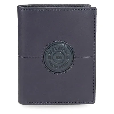 Image de Portefeuilles et porte monnaie Pepe Jeans Cracker en cuir de vache, noir, marron, vert, différentes tailles