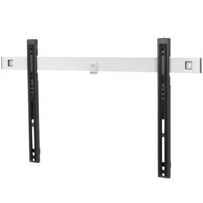 Image de Support plat Ultra Slim de One For All Fixation murale Écrans 32 à 84 pouces Tous types téléviseurs Noir WM66