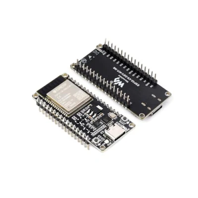 Image de ESP32 C6 RISC V Microcontrôleur WiFi 6 Carte de Développement, Adopte WROOM 1 N8 Module, 160MHz Single Core Processor, Supporte Développement USB et UART (avec Pinheader)