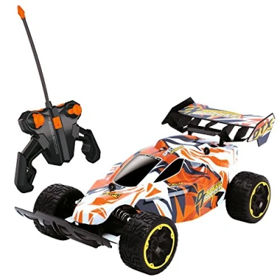 Image de Dickie Toys RC Speed Hopper Voiture de Course télécommandée avec fourches à Ressort pour garçons et Filles partir 6 Ans, Vitesse 10 km/h Cascades, extérieur intérieur