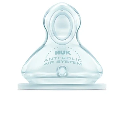 Image de NUK Tétine First Choice, 2 tétines, Taille 0 6 mois, Perçage Bouillie L