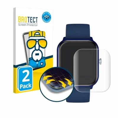 Image de brotect Protection Intégrale 3D Incurvé pour ICE Watch smart 1.4&quot; (2 Pièces) Couverture Complète, Film Écran