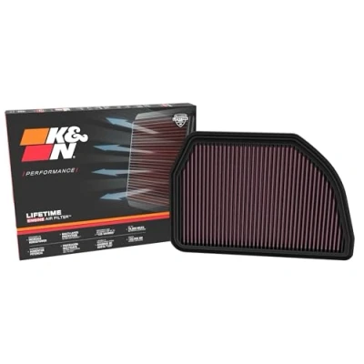 Image de K&amp;N Filtre à air de remplacement compatible avec Suzuki Swift IV 1.4 4cyl Hybrid 2020 (33 3176)