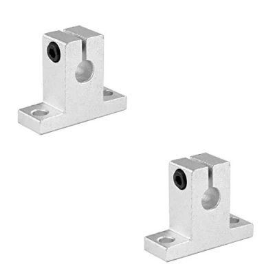 Image de S SIENOC 3D Imprimante Support d&#039;arbre 8 mm Alliage d&#039;aluminium pour linéaire Vertical (2, Vertical)