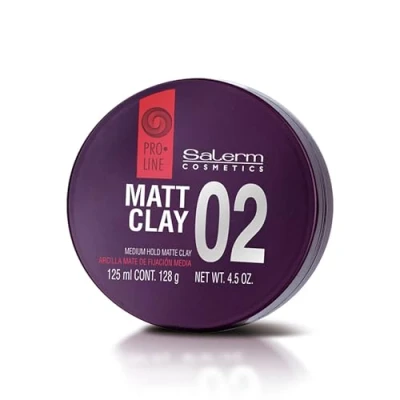 Image de Salerm Matt Clay Medium Hold Matte Cire