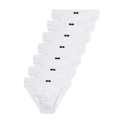Image de s.Oliver 7 PACK Slip, Homme, Taille: Medium, Weiß