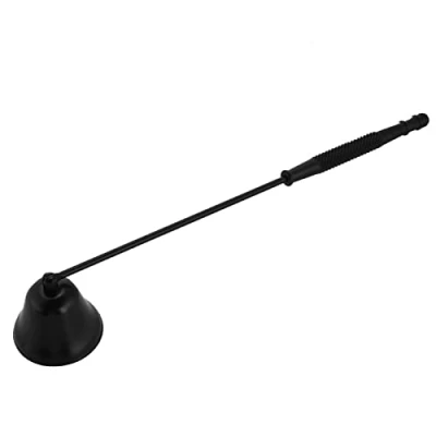 Image de Outil à Main de Couverture Trimmer en Forme Cloche Bougie Acier Inoxydable la Mode(Black)