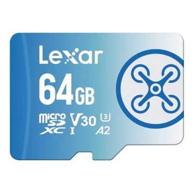 Image de Lexar FLY microSDXC UHS I card 64 Go Classe 10 Neuf