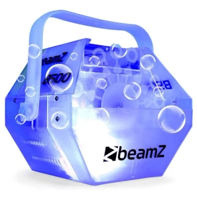 Image de BEAMZ B500LED Machine à Bulles LED RGB, Faible Consommation d&#039;Énergie, Support de Montage Inclus, LEDs RVB Intégrées, Roue Puissante