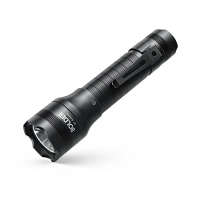 Image de Anker lampe torche rechargeable Bolder LC40, LED, super lumineuse 400 lumens CREE IP65 résistant à l&#039;eau, 5 modes fort/moyen/faible/stroboscopique/SOS, intérieur/extérieur
