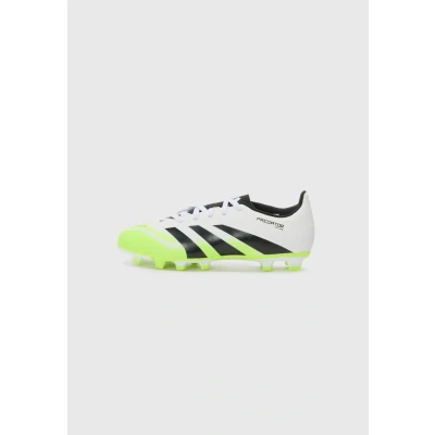 Image de adidas Performance Predator CLUB Unisex Chaussures de foot à crampons pour enfants, Taille: 28.5, White/core black/lucid lemon Matière synthétique