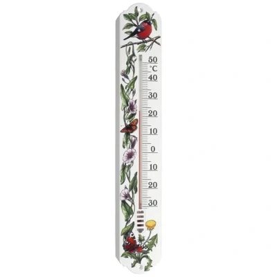 Image de Thermomètre TFA DOSTMANN Analogique Blanc Vert Pour intérieur et extérieur