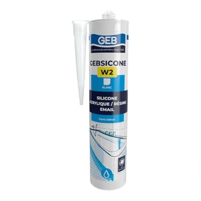 Image de Silicone blanc 310 ml Gebsicone W2 Geb