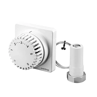 Image de Oventrop Uni FH 1012295 Thermostat réglable à distance avec système capillaire Blanc 2000 mm