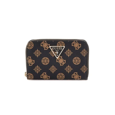 Image de Guess Laurel Around Portefeuille, Femme, Taille: One Size, Mocha logo