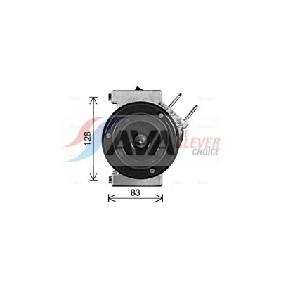 Image de PRASCO FDAK682 Compresseur De Climatisation HS13N PAG 46 R 134a FORD: Ranger Mk3