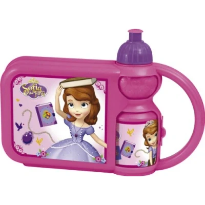 Image de Joy Toy Set 749170 Disney Sofia Boîte jausen et Gourde, 400 ML, 25 x 7 18 cm