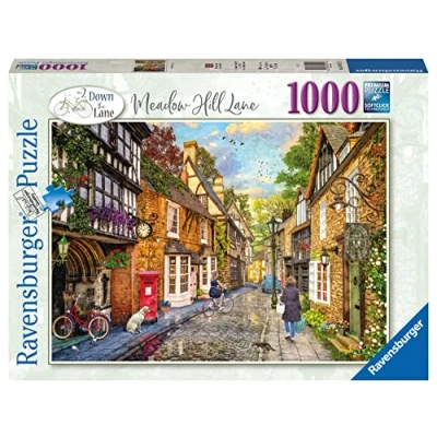 Image de RAVENSBURGER Down The No.2 Meadow Hill Lane Puzzle de 1000 pièces pour Adultes et Enfants à partir 12 Ans, 16915, Multicolore, 69,9 x 49,7 0,2 cm