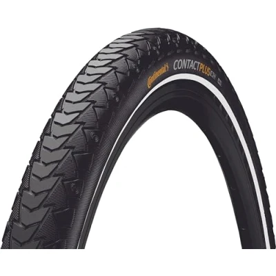 Image de CUB.CONTI CONTACT PLUS SL 700x40C RIGIDA NEG.REFL