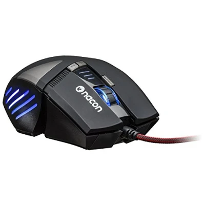 Image de Souris optique 8 boutons 2500dpi Noire Nacon Neuf