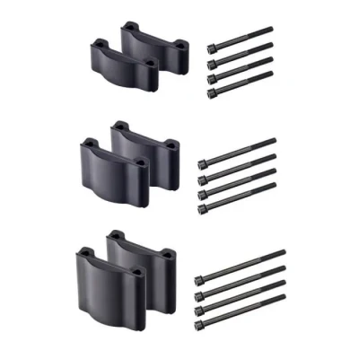 Image de Kit rehausse prolongateurs Controltech noir 60 mm