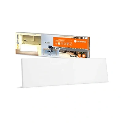 Image de LEDVANCE SUN@HOME plafonnier LED, applique WIFI blanc 35W dimmable, 3250 Lm, 2200 5000k, 120cmx30cm, CRI&gt;95, avec Alexa, google, app contrôlable, Smart+ Planon Frameless Square