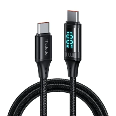Image de Mcdodo câble téléphonique avec écran Digital PRO PD USB TYPE C 100W 1.2M CA 1100
