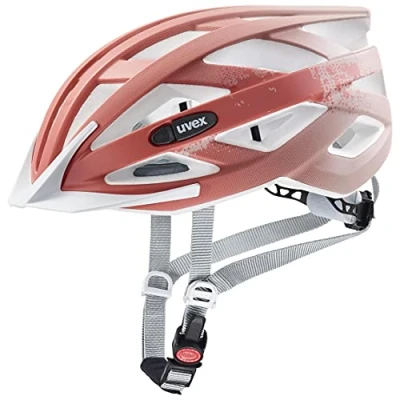 Image de uvex Air Wing Cc Casque Polyvalent Léger pour Hommes et Femmes Réglage de la Taille Individuel à Compléter avec un Éclairage Led Dust Rose Grapefruit Matt 56 60 cm