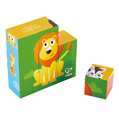 Image de Joma HAP E1619 Jungle Animal Block Puzzle, Multi Colour, 60 x 80 cm