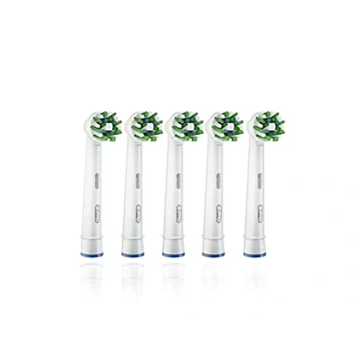 Image de Braun Oral B 4210201316510 CrossAction Lot de 5 têtes rechange avec poils Cleanmax
